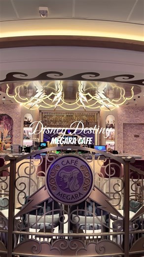 Experience the Beauty of Cafe Megara on Disney Destiny