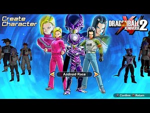 Dragon Ball Xenoverse 2 - New CAC Android Race Update! - Android Customization Mod