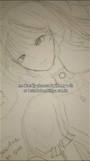 I'm now obsessed with making comics with my OCs. #art #drawing #comicdrawing #fyp #xzybca #sketch