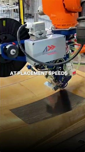 AI Catches AFP Defects in Under 1 Second 🔍 #Composites #AFP #shorts