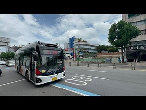 광주광역시 급행버스 첨단09번 학2마을아파트-무등산국립공원(증심사) 주행영상