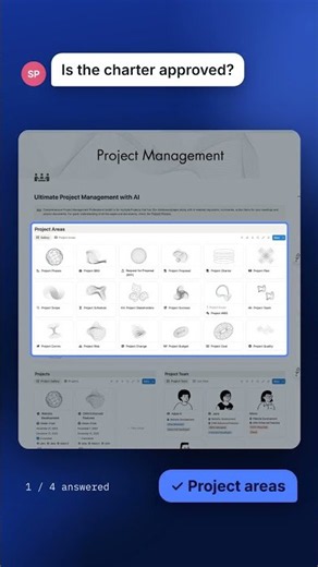 Track a Project From BRD to Closure in Notion #shorts