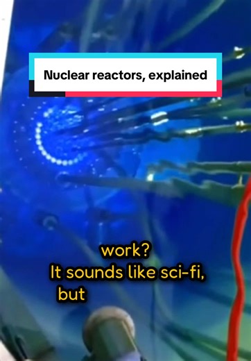 Nuclear reactors, explained. They’re basically just a really intense way to heat water and turn that into energy. #howitworks #learnontiktok #sciencetok #nuclear #physics
