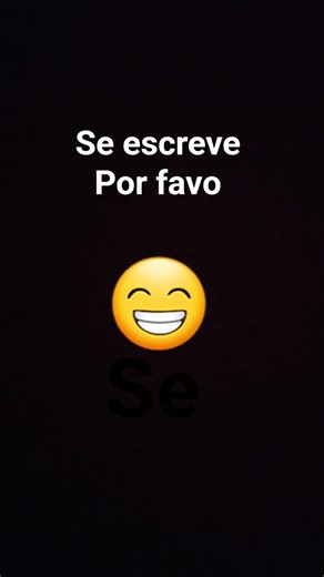 se escreve
