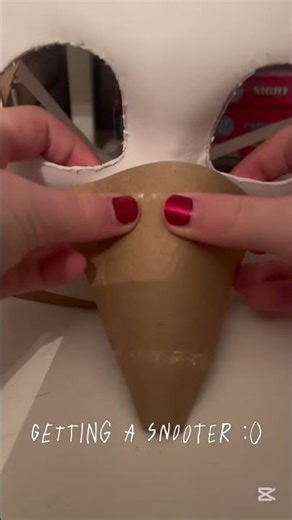 Making a raccoon therian mask! Pt. 1 #therian #maskmaking #crafts