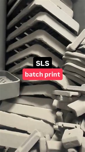 Watch us turn a small print into a whole batch of parts using the Formlabs Fuse 1 30W printer #formlabs #sls #3dprinting #additivemanufacturing #slsprinting | Vision Miner