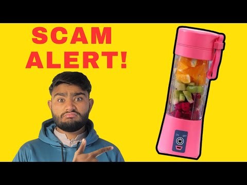 Rechargeable Mini Portable Juicer Blender Review | Honest Unboxing