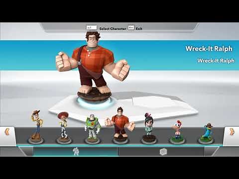 Disney Infinity 1.0 Gold Edition All Characters