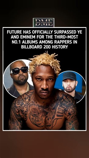 Future Just Passed Eminem and Kanye?! The New King of Billboard Charts! 🤯🔥 #shorts