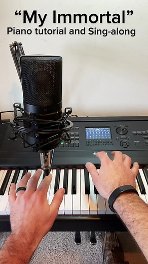My Immortal Piano Tutorial & Sing-Along