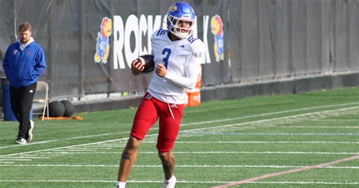 Notes and observations from KU's spring practice on Tuesday