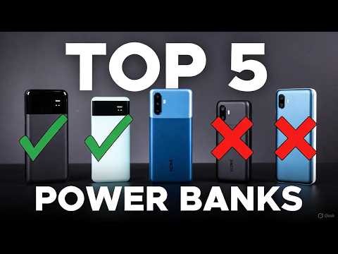 Mejores PowerBanks 2026 ⚡ TOP 5 Baterías Externas Carga Rápida