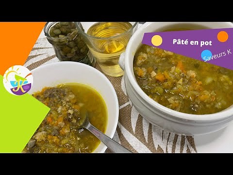 PÂTÉ EN POT - SAVEURS K