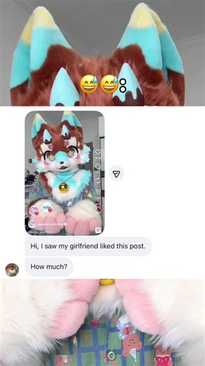 😅😅: #furry #furrycommunity #furrycommissions #furryfriendessentials #fursuithead