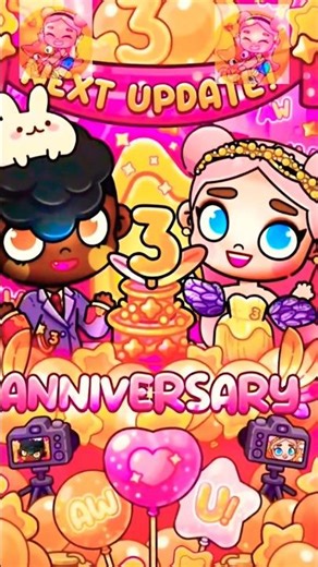OUR 3RD ANNIVERSARY CELEBRATION IS NEXT #avatarworld UPDATE