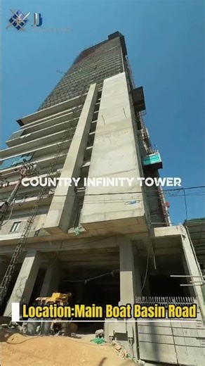 Country Infinity Tower | Boat Basin Road, Karachi #realestate #construction #property