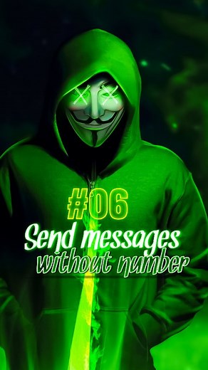 Alok meena | Gyani ak on Instagram: "Send message without showing your number 🤩 #tech #sendmessage #unknown #text #ai #contentcreator #trending #sendsms #technology #techtricks #reels"