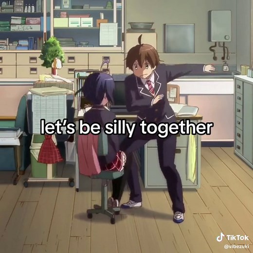 Anime Couple Goals: Love Chunibyo & Other Delusions Kiss Scene