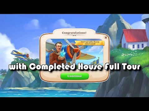 Manor Matters Full House Complete - Full Tour - The Cartography Room - Day 6