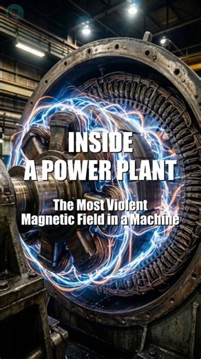 The Most Violent Magnetic Storm Ever Inside a Generator #documentary