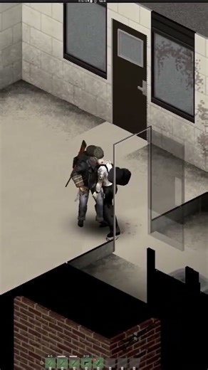 The SCARIEST ANIMATION in Project Zomboid #projectzomboid #gaming #clips #gameplay