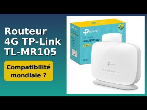AVIS (2025) : Routeur 4G TP-Link TL-MR105. DÉTAILS ESSENTIELS