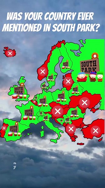 Yes#fyp #lithuania #map #southpark