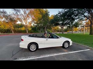 1999 Chevrolet Cavalier Z24 convertible top