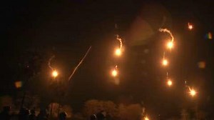 Soldiers Light up the Sky