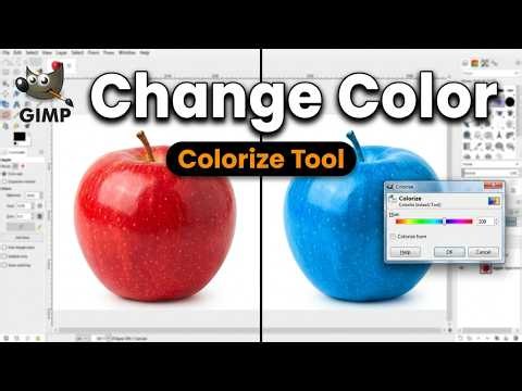 How to Change Color in GIMP (2026) — Quick & Easy