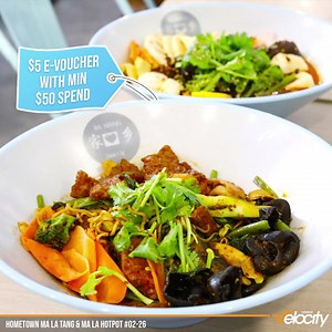 Embark on a delightful culinary journey and enjoy a splendid promotion that awaits you. From now till 30 Nov 2023, indulge in the vast array of F&B offerings and receive a $5 UOL E-voucher for an extra treat on your next visit. To redeem, simply spend a min of $50 in any F&B outlets and flash your receipts along with this GIF at Customer Service Counter, Level 1. Limit to first 200 redemptions. Terms and conditions apply. Photo credit 📸: Daniel's Food Diary | Velocity
