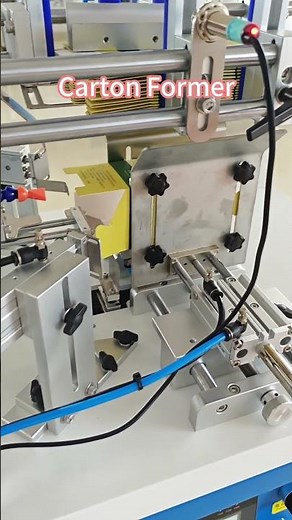 Carton Former | Automatic Carton Erecting & Bottom Sealing Machine