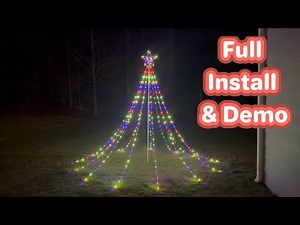 Is This $35 LED Light Tree Too Good to be True? Full Install & Demo
