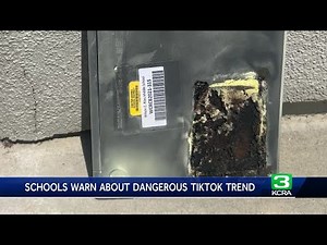 Roseville students react to TikTok challenge encouraging laptop explosions