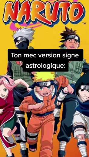 Signe astro Naruto Version garçon #naruto #itachi #kakashi #jiraya #sasuke #zabuza Part.1