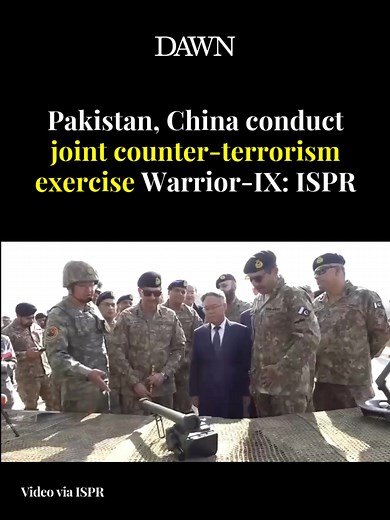 Warrior-IX: Pakistan and China's Joint Military Exercise