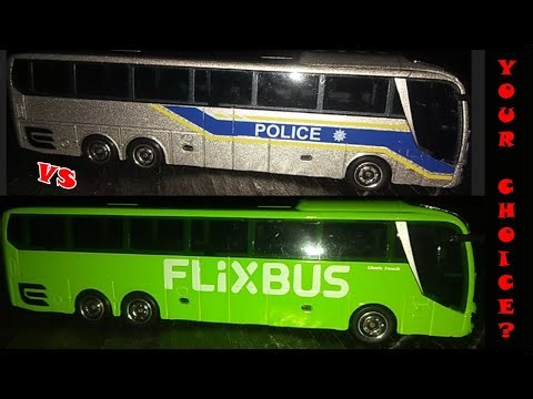 Majorette MAN Lion’s Coach L Police vs FlixBus – Which One Should You Choose? #diecast #scalemodel