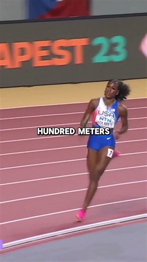 She Almost Lost the Race for Team USA #teamusa #Olympics #4x400mRelay #AlexisHolmes