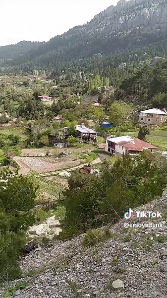 Panoramic View of Serene Mountainous Landscape