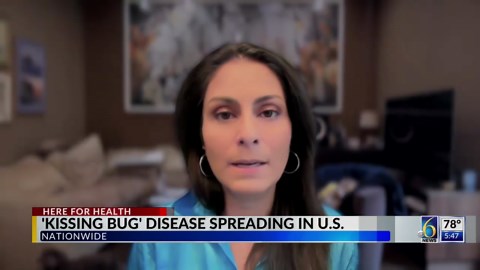 Here for Health: 'Kissing Bug' disease spreading in U.S.