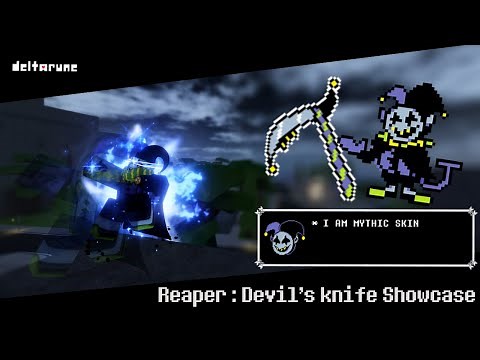 [AUT 5.1] Jevil Deltarune Skin🃏 (Reaper : Devil's Knife) Rework Showcase [Unusual]
