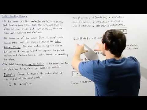 Total Binding Energy and Rest Mass