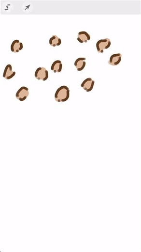 How to draw leopard print! Simple and effective! Like and subscribe for more! #drawingfur