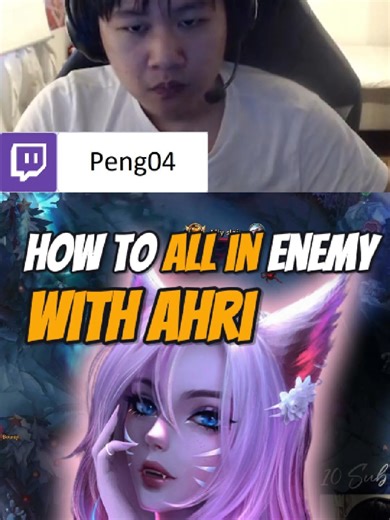 How to All In Enemy with Ahri