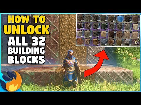 Enshrouded ALL 32 Building Block Locations |