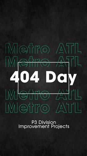 Happy 404 Day, ATL drivers! 🚗💨 From the Top End to the East and West Sides, we're spotlighting innovative projects from our P3 Division that our dedicated crews work on daily to improve your commute in and around the metro Atlanta area. Check them out! Remember, we're always #workingforyou to keep you moving in and out of these A-T-L streets! | Georgia Department of Transportation