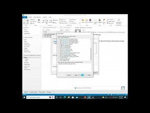 desktop alert for rules and sub-folders on Microsoft outlook