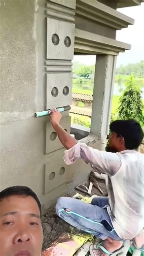 Nghệ thuật đắp phù điêu xi măng cực đỉnh – Xem là mê!