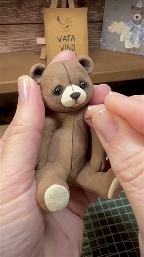 The process of making a cotton toy