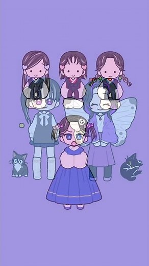 【まとめ】鬼滅の刃のキャラをパステルフレンズで作ってみました！#shorts #鬼滅の刃